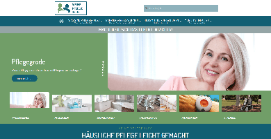 Website »Meine Pflege Info«